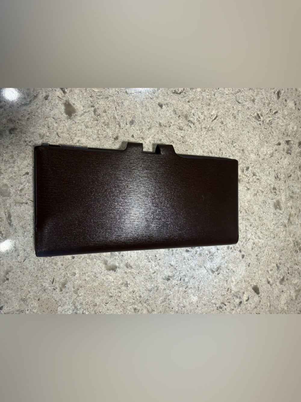 Classic Brown Leather Snap Wallet - Picture 5 of 7